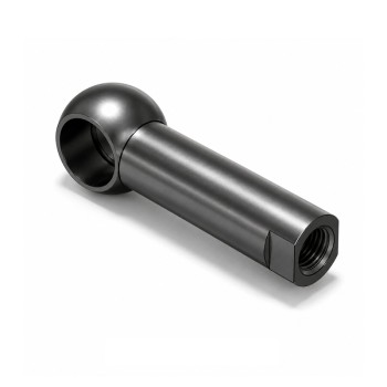 Chiavette AL10 Left Hand Steel Long Ball Socket with Internal Snap Ring 10mm Ball Diameter M6 Thread - Allow 2-3 Days