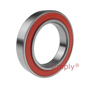 ENDURO CHMR2437LLB Ceramic Hybrid Deep Groove Bearing with Low Friction Seals 24x37x7mm