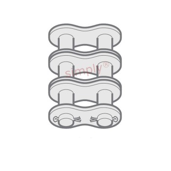 Renold Blue Box 16B-3-NO58 BS Triplex Chain Cottered Connecting Link 1 inch Pitch