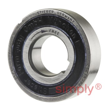 Stieber CSK15PP 15mm Sprag Clutch One Way Bearing with Internal and External Keyways 15x35x11mm