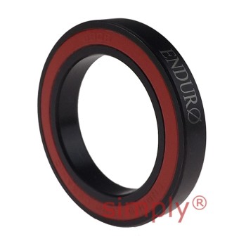 ENDURO CZ6805VV Ceramic ZERO Rubber Sealed Deep Groove Bearing 25x37x7mm