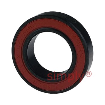 ENDURO CZMR1526VV Ceramic ZERO Rubber Sealed Deep Groove Bearing 15x26x7mm