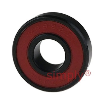 ENDURO CZMR9227VV Ceramic ZERO Rubber Sealed Deep Groove Bearing 9x22x7mm