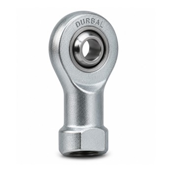 Durbal DPHS05 Maintenance Required Right Hand Metric Steel Female Rod End M5 Thread