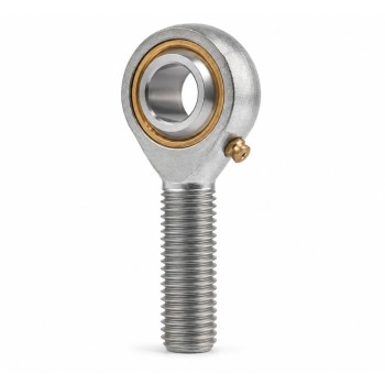 Durbal DPOSL10 Maintenance Required Left Hand Metric Steel Male Rod End M10 Thread
