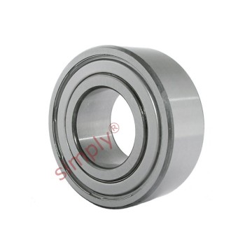 32072Z Budget Shielded Double Row Angular Contact Ball Bearing 35x72x27mm