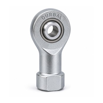 Durbal DSI05-T/K Maintenance Free Right Hand Metric Steel / PTFE Lined Female Rod End M5 Thread
