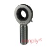 Durbal EMN35-20-502 Maintenance Required Left Hand Metric Steel Male Rod End M36x3 Thread