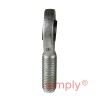Durbal EMN40-21-501 Maintenance Required Right Hand Metric Steel Male Rod End M39x3 Thread