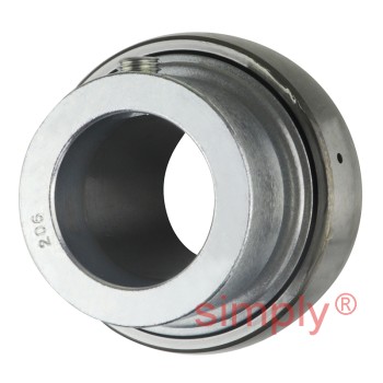 SNR EX206G2 Metric Full Width Spherical Outer Bearing Insert 30mm Bore 62mm Outside Diameter with Eccentric Collar