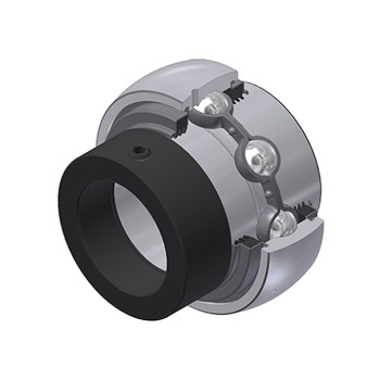 SNR EX204-12G2L3 Imperial Full Width Spherical Outer Bearing Insert 3/4 inch Bore 47mm Outside Diameter with Eccentric Collar and Triple Lip Seals - Allow 2-3 Days