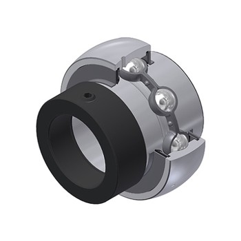 SNR EX204-12G2T04 Imperial Full Width Spherical Outer Low Temp Bearing Insert 3/4 inch Bore 47mm Outside Diameter with Eccentric Collar - Allow 2-3 Days