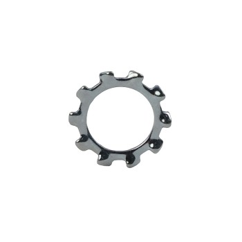 Unifix M10x18x0.9mm External Toothlock Washer DIN 6797A with Bright Zinc Plated Finish