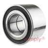 F16001 Rubber Sealed Double Row Wheel Bearing 30x60.03x37mm