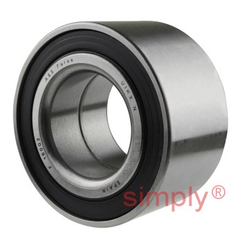 F16002 Rubber Sealed Double Row Wheel Bearing 35x68x37mm