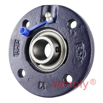 RHP FC20A-RHP Four Bolt Round Cast Iron Flanged Bearing Unit and 20mm Insert