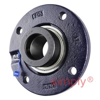 RHP FC35DEC-RHP Four Bolt Round Cast Iron Flanged Bearing Unit and 35mm Insert