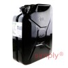 FCB20 Rugged Heavy Duty Metal Fuel Can 20L Black for Petrol Diesel Oil Kerosene Paraffin Gasoline etc