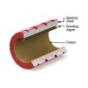 PBC FLN 12 Imperial Open Precision Linear Plain Bearings with Frelon Gold 0.75x1.25x1.625 inch (Allow 2-3 Days)