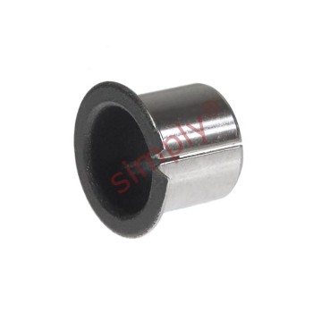 FMB0604DU Flanged Wrapped Steel Plain Backed Bush 6x8x4mm