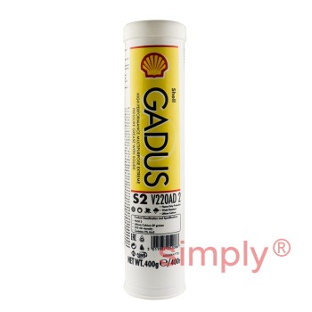 Shell Gadus S2 V220 AD2 Grease 400g Cartridge