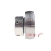 INA GRAE20XLNPPB Metric Spherical Outer Bearing Insert with P Seals and Eccentric Collar 20x47x31mm