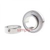 INA GRAE45XLNPPB Metric Spherical Outer Bearing Insert with P Seals and Eccentric Collar 45x85x43.8mm