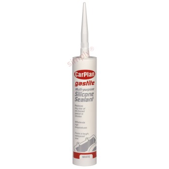 CarPlan Gastite Silicone Sealant (White) 310ml