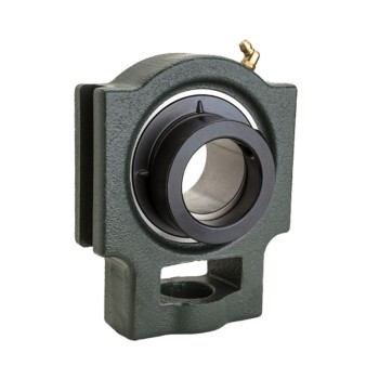 HCT309 Metric Cast Iron Take Up Unit Housing with 45mm Bore Eccentric Collar Insert