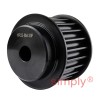 P22-8M-30F - 8mm Pitch 22 Tooth Flanged HTD Type Steel Pilot Bore Timing Pulley for 30mm Wide Belts