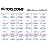 Toolzone 120pc Assorted Roll Pin Kit