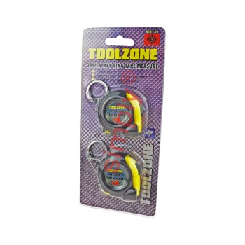 1 Metre Key Ring Tape Measure - 2 Pack