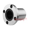 LMEF25UU Round Flanged Linear Ball Bushing with Rubber Seals and Resin Retainer 25x40x58mm