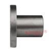 LMEF8UU Round Flanged Linear Ball Bushing with Rubber Seals and Resin Retainer 8x16x25mm