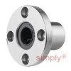 LMF12UU Metric Round Flanged Linear Ball Bushing 12x21x30mm