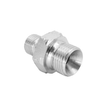 FLEXEQUIP 1/4 inch BSP Male to 1/4 inch BSP Male Hydraulic Adaptor - Allow 2-3 Days