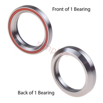 Budget MR042 Angular Contact Headset Bearing with External and Internal Chamfers 45x45 deg 30.5x41.8x8mm