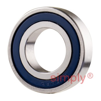 ENDURO MR1905372RS Rubber Sealed Deep Groove Ball Bearing 19.05mm = 0.75 (3/4) inchx37x9mm