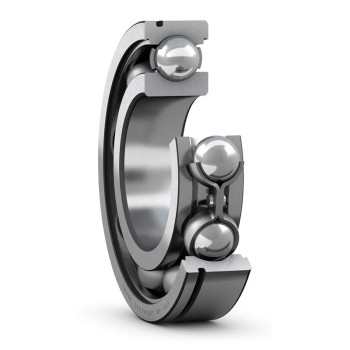SKF 3206NRTN9 Double Row Angular Contact Ball Bearing with Snap Ring and Polyamide Cage 30x62x23.8mm