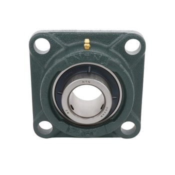NTN UCFX06D1 Metric Four Bolt Square Cast Iron Flange Housing with 30mm Bore Insert