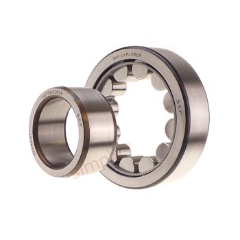 SKF NU211ECJ Steel Cage Single Row Cylindrical Roller Bearing 55x100x21mm