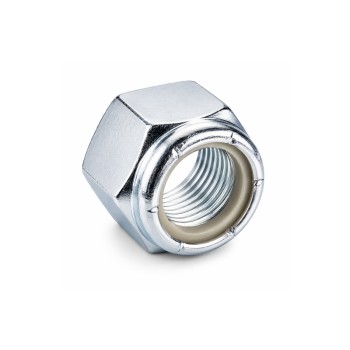 1/2 UNF Bright Zinc Plated High Tensile Steel Nyloc Locking Nut