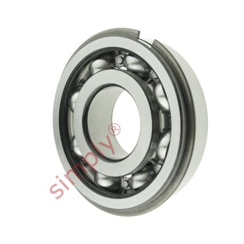 NKE 6306-NR-C3 Open Deep Groove Ball Bearing with Snap Ring 30x78.6x19mm - Allow 1-2 Days - Contact Us For Faster Delivery