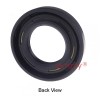 10x20x8DC Metric Fork and Damper Nitrile Rubber Oil Seal with 2 Opposite Facing Individually Sprung Sealing Lips