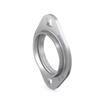 SKF PFT12TF Pressed Steel Oval Housing with Grub Screws 12mm Insert