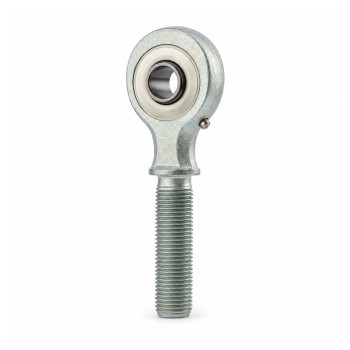 Durbal PM06-00-501 Right Hand Metric Steel Male Rod End M10x1 Thread