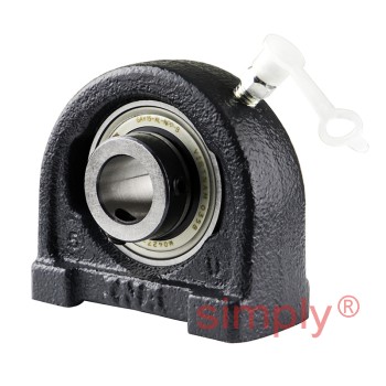 INA PSHEY15XL Cast Iron Threaded Base Plummer Block Housing with Grub Screw Insert 15mm Bore