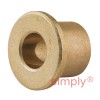 PSMF101616A51 Premier Budget Imperial Flanged Sintered Bronze Bush 0.394x0.63x0.63 inch