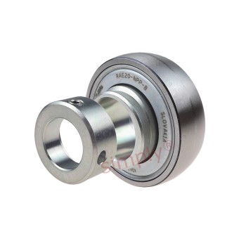 INA RAE20XLNPPB Metric Spherical Outer Bearing Insert with P Seals and Eccentric Collar 20x47x31mm