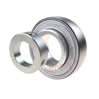 INA RAE30XLNPPB Metric Spherical Outer Bearing Insert with P Seals and Eccentric Collar 30x62x35.8mm
